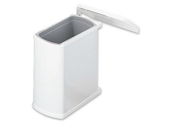 Abfallsammler Haus-/ Küchentechnik - Weiß, Kunststoff/Metall (38,9/41,2/20,3cm) Abfallsammler Haus-/ Küchentechnik - Weiß, Kunststoff/Metall (38,9/41,2/20,3cm)