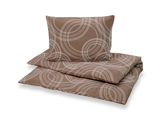 Ágyneműhuzat-garnitúra Bea - szürkésbarna, modern, textil - LUCA BESSONI Ágyneműhuzat-garnitúra Bea - szürkésbarna, modern, textil - LUCA BESSONI