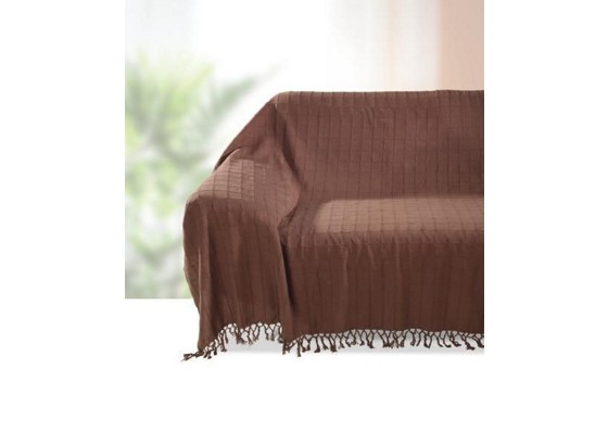 Ágytakaró Irina - barna, konvencionális, textil (140/210cm) - OMBRA Ágytakaró Irina - barna, konvencionális, textil (140/210cm) - OMBRA