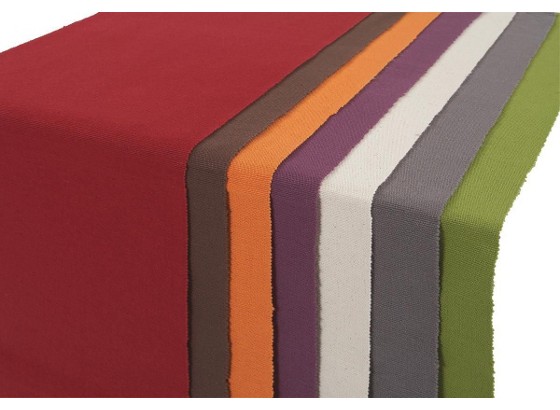 Asztali Futó Maren - lila/natúr színek, konvencionális, textil (38/136cm) - OMBRA Asztali Futó Maren - lila/natúr színek, konvencionális, textil (38/136cm) - OMBRA