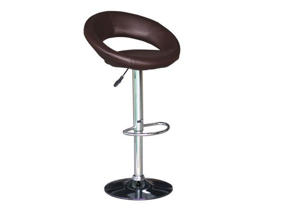 BARSKA STOLICA SCOTT - smeđa, Moderno, metal/drvo (56/82-103/50cm) BARSKA STOLICA SCOTT - smeđa, Moderno, metal/drvo (56/82-103/50cm)