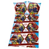 Bettwäsche Feuerwehrmann Sam - Multicolor, KONVENTIONELL, Textil Bettwäsche Feuerwehrmann Sam - Multicolor, KONVENTIONELL, Textil