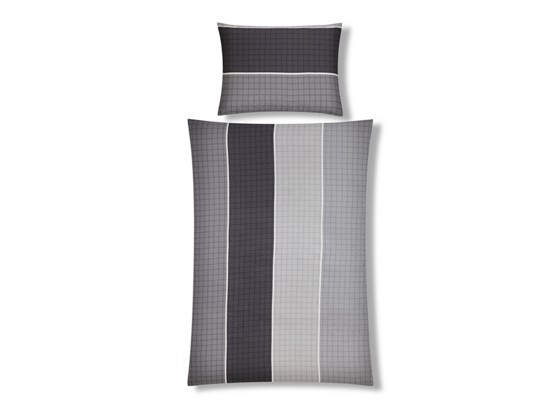 Bettwäsche Rosella - Grau, MODERN, Textil - LUCA BESSONI Bettwäsche Rosella - Grau, MODERN, Textil - LUCA BESSONI