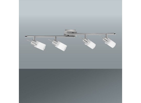 Bodove Svetlo Max - biela/farby niklu, Konvenčný, kov/sklo (76cm) - MÖMAX modern living Bodove Svetlo Max - biela/farby niklu, Konvenčný, kov/sklo (76cm) - MÖMAX modern living