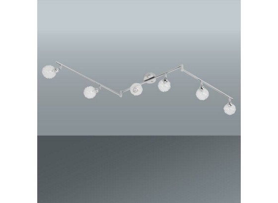 Bodove Svetlo Mia - farby chrómu, Moderný, kov/sklo (145/19cm) - MÖMAX modern living Bodove Svetlo Mia - farby chrómu, Moderný, kov/sklo (145/19cm) - MÖMAX modern living