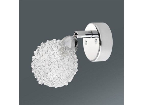 Bodove Svetlo Mia - farby chrómu, Moderný, kov/sklo (8/15cm) - MÖMAX modern living Bodove Svetlo Mia - farby chrómu, Moderný, kov/sklo (8/15cm) - MÖMAX modern living