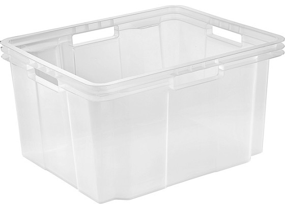 Box Úložný 2204 1730 - průhledná, umělá hmota (43/23/35cm) Box Úložný 2204 1730 - průhledná, umělá hmota (43/23/35cm)