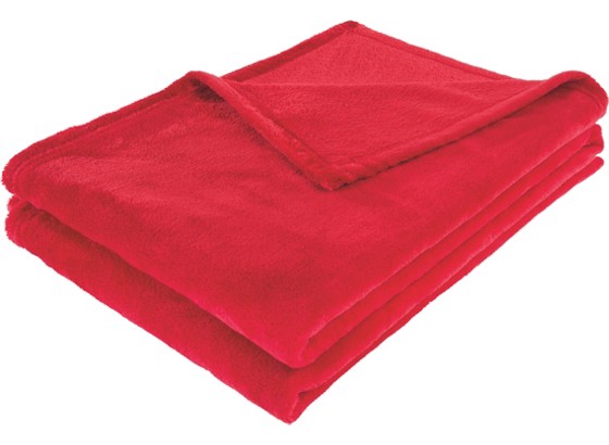 Deka Kuschelix - červená, textil (140/200cm) Deka Kuschelix - červená, textil (140/200cm)