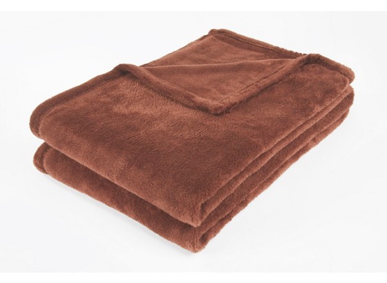 Deka Kuschelix - hnedá, textil (140/200cm) - MÖMAX modern living Deka Kuschelix - hnedá, textil (140/200cm) - MÖMAX modern living