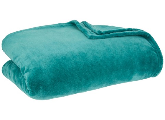 Deka Kuschelix - smaragdová zelená, textil (140/200cm) Deka Kuschelix - smaragdová zelená, textil (140/200cm)