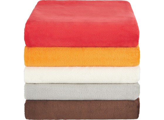 Deka Osaka - oranžová/šedá, textil (130/180cm) - MÖMAX modern living Deka Osaka - oranžová/šedá, textil (130/180cm) - MÖMAX modern living