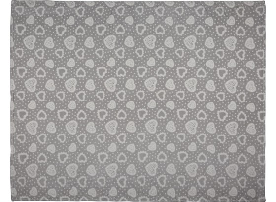 Deka Romance - světle šedá, Romantický / Rustikální, textil (150/200cm) - MÖMAX modern living Deka Romance - světle šedá, Romantický / Rustikální, textil (150/200cm) - MÖMAX modern living