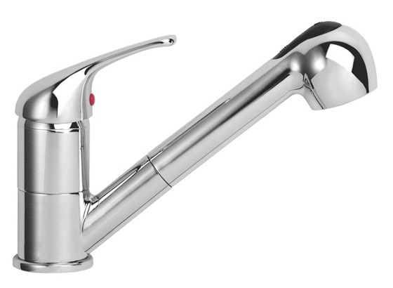 Dřezová Baterie Supra - barvy chromu, kov/umělá hmota (18cm) Dřezová Baterie Supra - barvy chromu, kov/umělá hmota (18cm)