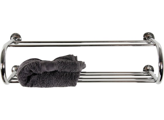 Držák Na Ručník Capri 2 B991780 - barvy stříbra, Konvenční, kov (63,5/20/29cm) Držák Na Ručník Capri 2 B991780 - barvy stříbra, Konvenční, kov (63,5/20/29cm)