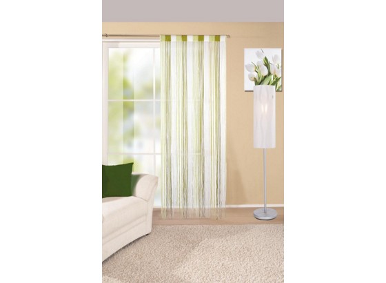 Fadenstore Rita - Dunkelgrün/Hellgrün, KONVENTIONELL, Textil (90/245cm) - LUCA BESSONI Fadenstore Rita - Dunkelgrün/Hellgrün, KONVENTIONELL, Textil (90/245cm) - LUCA BESSONI