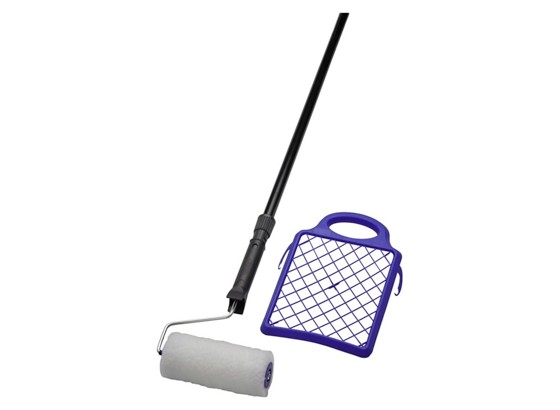 Farbrollerset 4-teilig - KONVENTIONELL, Kunststoff (130cm) - GEBOL Farbrollerset 4-teilig - KONVENTIONELL, Kunststoff (130cm) - GEBOL