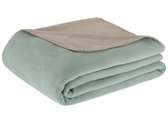 Fleecová Přikrývka Martin Oboustranná - šedá/zelená, Konvenční, textil (150/200cm) - MÖMAX modern living Fleecová Přikrývka Martin Oboustranná - šedá/zelená, Konvenční, textil (150/200cm) - MÖMAX modern living