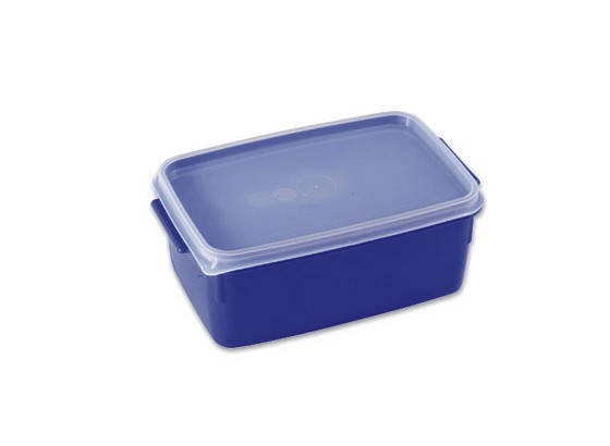 Frischhaltedose Kunststoff - Blau/Transparent, KONVENTIONELL, Kunststoff (10/7/15cm) Frischhaltedose Kunststoff - Blau/Transparent, KONVENTIONELL, Kunststoff (10/7/15cm)