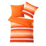 Kleine Wolke Wendebettwäsche Summer - Orange/Weiß, MODERN, Textil - KLEINE WOLKE Kleine Wolke Wendebettwäsche Summer - Orange/Weiß, MODERN, Textil - KLEINE WOLKE