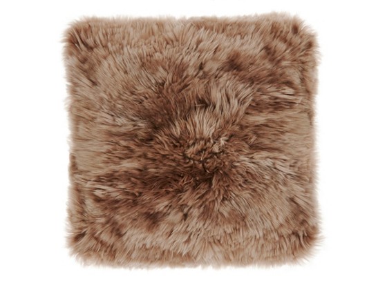 Kožešinový Polštář Sheep - bílá/šedohnědá, Romantický / Rustikální, textil (40/40cm) - MÖMAX modern living Kožešinový Polštář Sheep - bílá/šedohnědá, Romantický / Rustikální, textil (40/40cm) - MÖMAX modern living