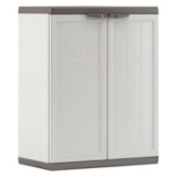Kunststoffschrank Jolly Niedrig 68/85/39 - Anthrazit/Hellgrau, KONVENTIONELL, Kunststoff (68/85/39cm) Kunststoffschrank Jolly Niedrig 68/85/39 - Anthrazit/Hellgrau, KONVENTIONELL, Kunststoff (68/85/39cm)