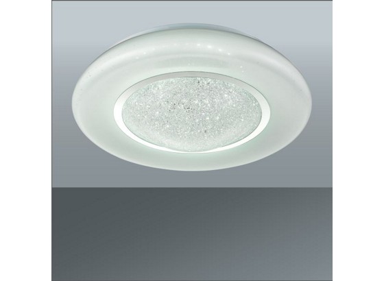 Led Stropná Lampa Leana - biela, Moderný, umelá hmota/kov (41/12cm) - MÖMAX modern living Led Stropná Lampa Leana - biela, Moderný, umelá hmota/kov (41/12cm) - MÖMAX modern living