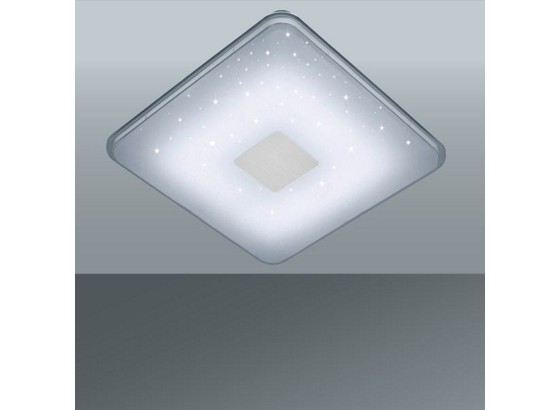 Led Stropná Lampa Samurai - biela, Konvenčný, umelá hmota (42,5/42,5/6cm) Led Stropná Lampa Samurai - biela, Konvenčný, umelá hmota (42,5/42,5/6cm)