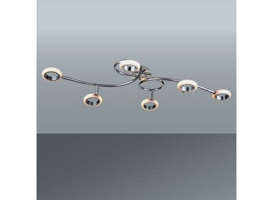 Led Stropná Lampa Tino - Moderný, umelá hmota/kov (90/22cm) - MÖMAX modern living Led Stropná Lampa Tino - Moderný, umelá hmota/kov (90/22cm) - MÖMAX modern living