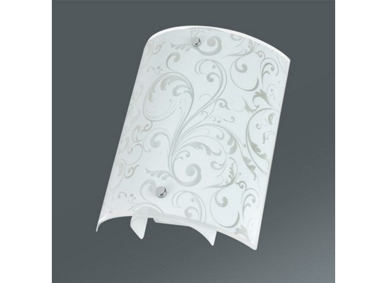 Nástenná Lampa Iris - biela/číre, Konvenčný, sklo (20/24/8cm) - MÖMAX modern living Nástenná Lampa Iris - biela/číre, Konvenčný, sklo (20/24/8cm) - MÖMAX modern living