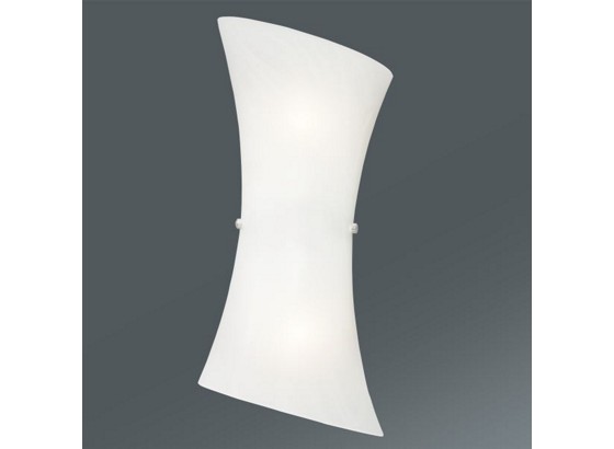 Nástenná Lampa Simon - hliníkové farby/biela, Konvenčný, kov/sklo (20/40cm) Nástenná Lampa Simon - hliníkové farby/biela, Konvenčný, kov/sklo (20/40cm)