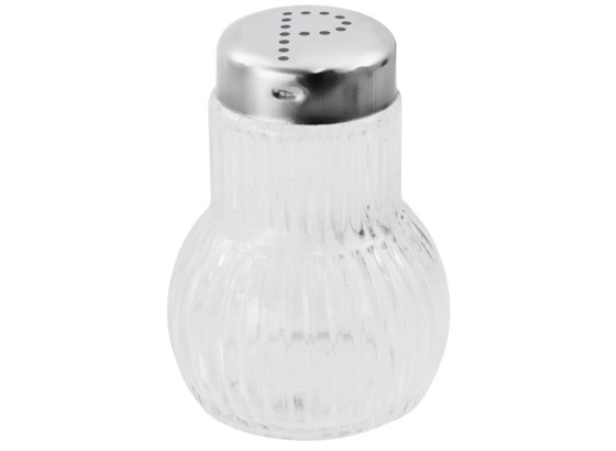 Pfefferstreuer Fackelmann - Silberfarben, KONVENTIONELL, Glas/Metall (7cm) Pfefferstreuer Fackelmann - Silberfarben, KONVENTIONELL, Glas/Metall (7cm)