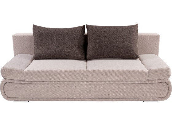 Pohovka Faro - hnědá/béžová, Moderní, textil (200/73/96cm) Pohovka Faro - hnědá/béžová, Moderní, textil (200/73/96cm)