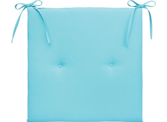 Polštář Na Židli Smokey - tyrkysová, textil (40/2,5/40cm) - MÖMAX modern living Polštář Na Židli Smokey - tyrkysová, textil (40/2,5/40cm) - MÖMAX modern living