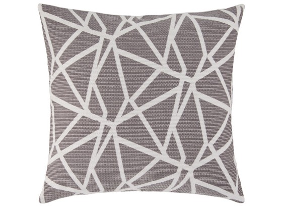 Polštář Ozdobný Renata -ext- - bílá/šedá, Konvenční, textil (50/50cm) - MÖMAX modern living Polštář Ozdobný Renata -ext- - bílá/šedá, Konvenční, textil (50/50cm) - MÖMAX modern living