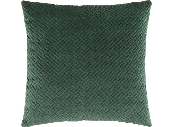 Polštář Ozdobný Stefanie - tmavě zelená, Moderní, textil (45/45cm) - premium living Polštář Ozdobný Stefanie - tmavě zelená, Moderní, textil (45/45cm) - premium living