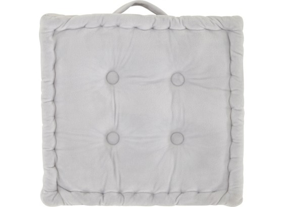 Polštář Ulla - šedá, textil (40/40/8cm) - MÖMAX modern living Polštář Ulla - šedá, textil (40/40/8cm) - MÖMAX modern living