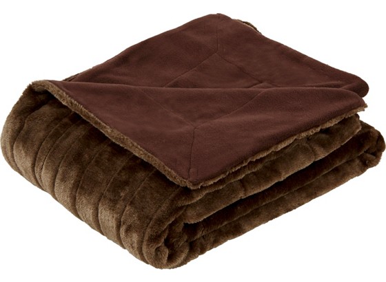 Puha Takaró Emma - barna, konvencionális, textil (150/200cm) - OMBRA Puha Takaró Emma - barna, konvencionális, textil (150/200cm) - OMBRA