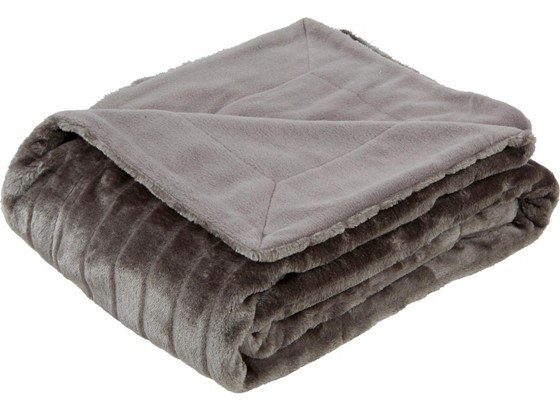 Puha Takaró Emma - szürke, konvencionális, textil (150/200cm) - OMBRA Puha Takaró Emma - szürke, konvencionális, textil (150/200cm) - OMBRA