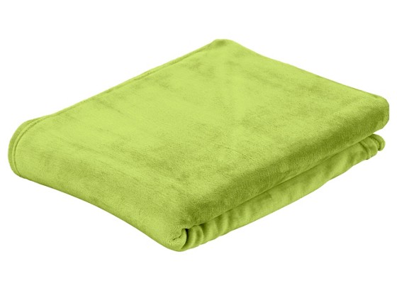 Puha Takaró Marlies - zöld, konvencionális, textil (150/200cm) - LUCA BESSONI Puha Takaró Marlies - zöld, konvencionális, textil (150/200cm) - LUCA BESSONI