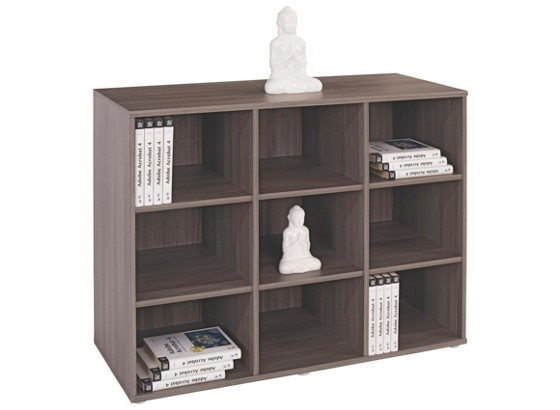 Regál Robert 2 - tmavohnedá, Moderný, drevo (113/85/44,5cm) Regál Robert 2 - tmavohnedá, Moderný, drevo (113/85/44,5cm)