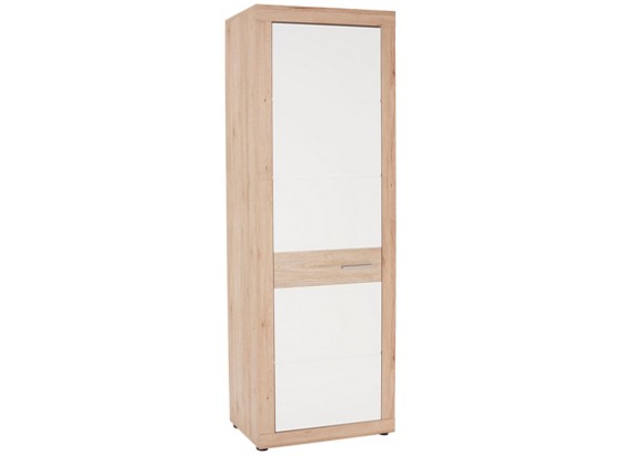 Šatní Skříň Malta - bílá/barvy dubu, Moderní, dřevěný materiál (65/196,8/36cm) Šatní Skříň Malta - bílá/barvy dubu, Moderní, dřevěný materiál (65/196,8/36cm)