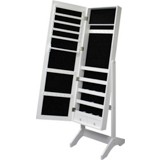 Schmuckschrank Lisi - Weiß, MODERN, Glas/Holzwerkstoff (43/146/41cm) Schmuckschrank Lisi - Weiß, MODERN, Glas/Holzwerkstoff (43/146/41cm)