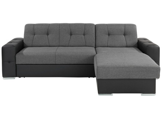 Sedací Souprava Fulton - šedá/černá, Moderní (260/160cm) Sedací Souprava Fulton - šedá/černá, Moderní (260/160cm)