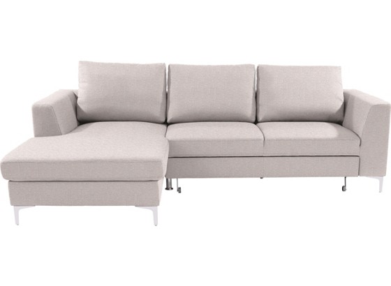 Sedací Souprava Perugia - bílá/světle šedá, Moderní, kov/karton (168/255cm) Sedací Souprava Perugia - bílá/světle šedá, Moderní, kov/karton (168/255cm)