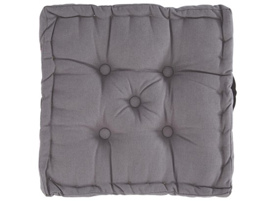 Sedák Na Stoličku Palette - antracitová, textil (60/80/12cm) - MÖMAX modern living Sedák Na Stoličku Palette - antracitová, textil (60/80/12cm) - MÖMAX modern living