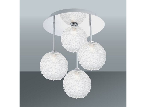 Stropná Lampa Ella - Moderný, kov/sklo (30/33cm) Stropná Lampa Ella - Moderný, kov/sklo (30/33cm)