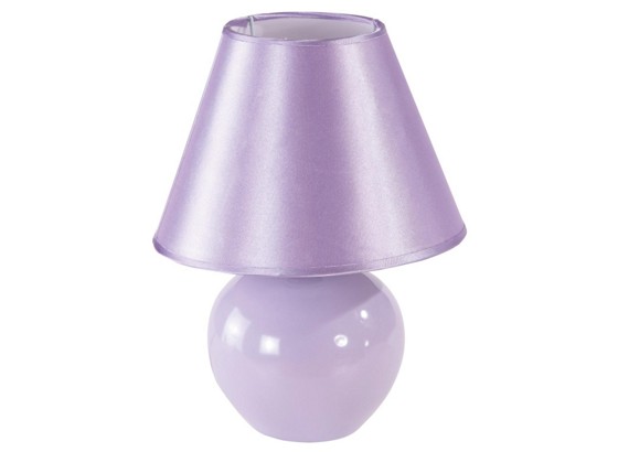 Svjetiljka Stolna Cindy *ph* - jorgovan, Konvencionalno, tekstil/keramika (18/23cm) - OMBRA Svjetiljka Stolna Cindy *ph* - jorgovan, Konvencionalno, tekstil/keramika (18/23cm) - OMBRA