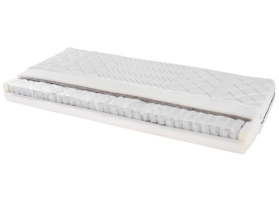 Taschenfederkernmatratze Primavera H2 80x200 - Weiß, Textil (80/200cm) - PRIMATEX Taschenfederkernmatratze Primavera H2 80x200 - Weiß, Textil (80/200cm) - PRIMATEX