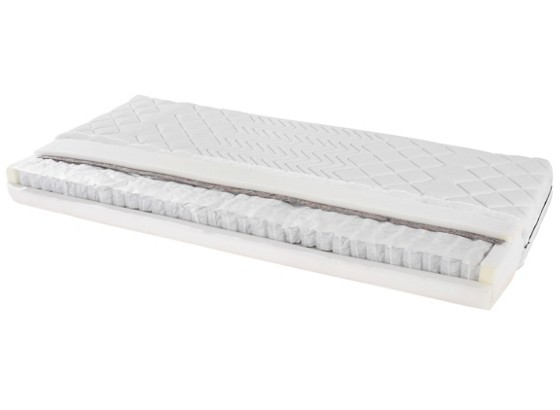 Taschenfederkernmatratze Primavera H2 90x200 - Weiß, Textil (90/200cm) - PRIMATEX Taschenfederkernmatratze Primavera H2 90x200 - Weiß, Textil (90/200cm) - PRIMATEX