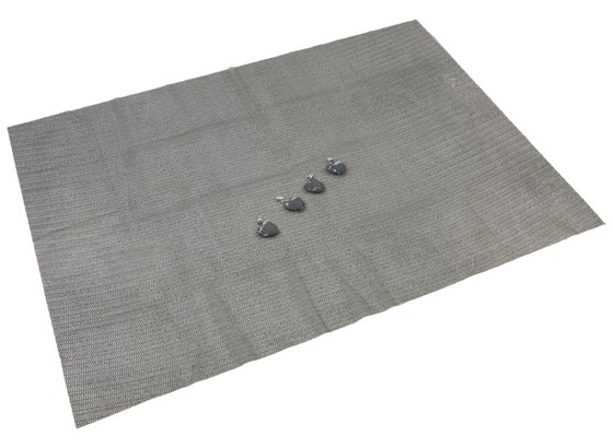 Terítő Laila - bézs/szürke, modern, textil (130/170cm) Terítő Laila - bézs/szürke, modern, textil (130/170cm)